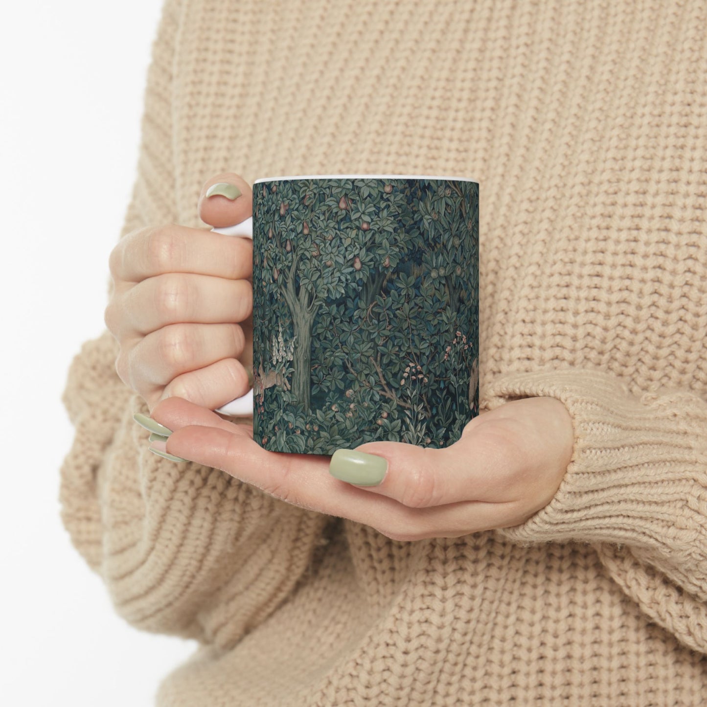 Ceramic Mug inspired by William Morris -