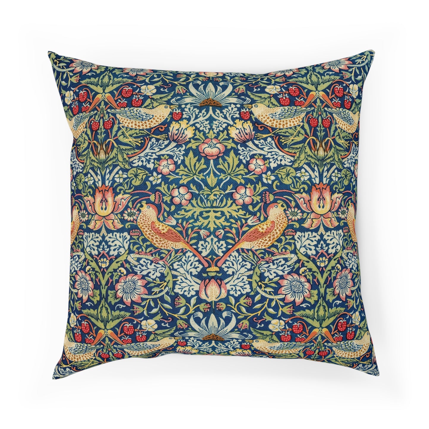 William Morris & Co Cushion and Cushion Cover - Strawberry Thief Collection