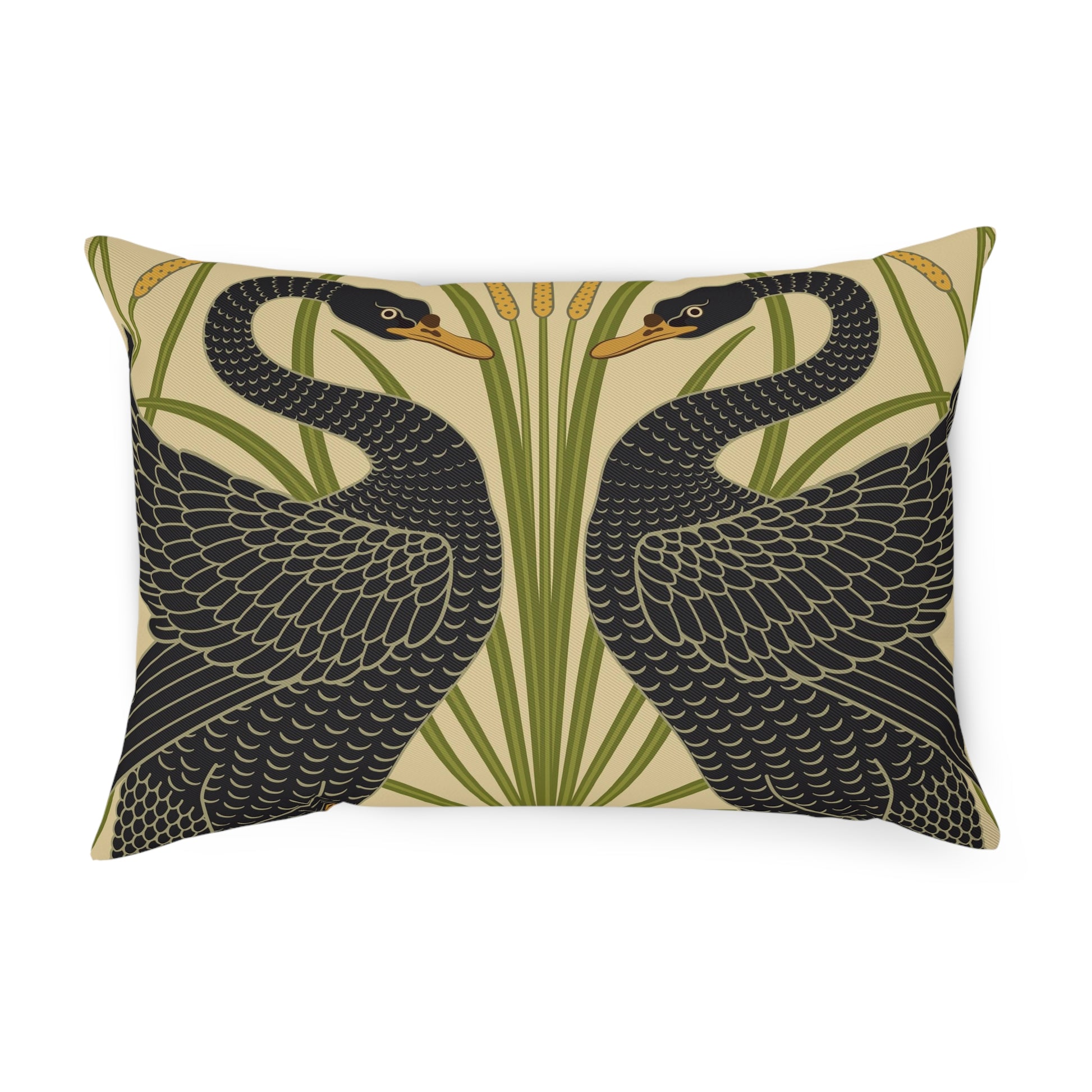 william-morris-co-cotton-drill-cushion-and-cover-black-swan-collection-cygnus-aatratus-4