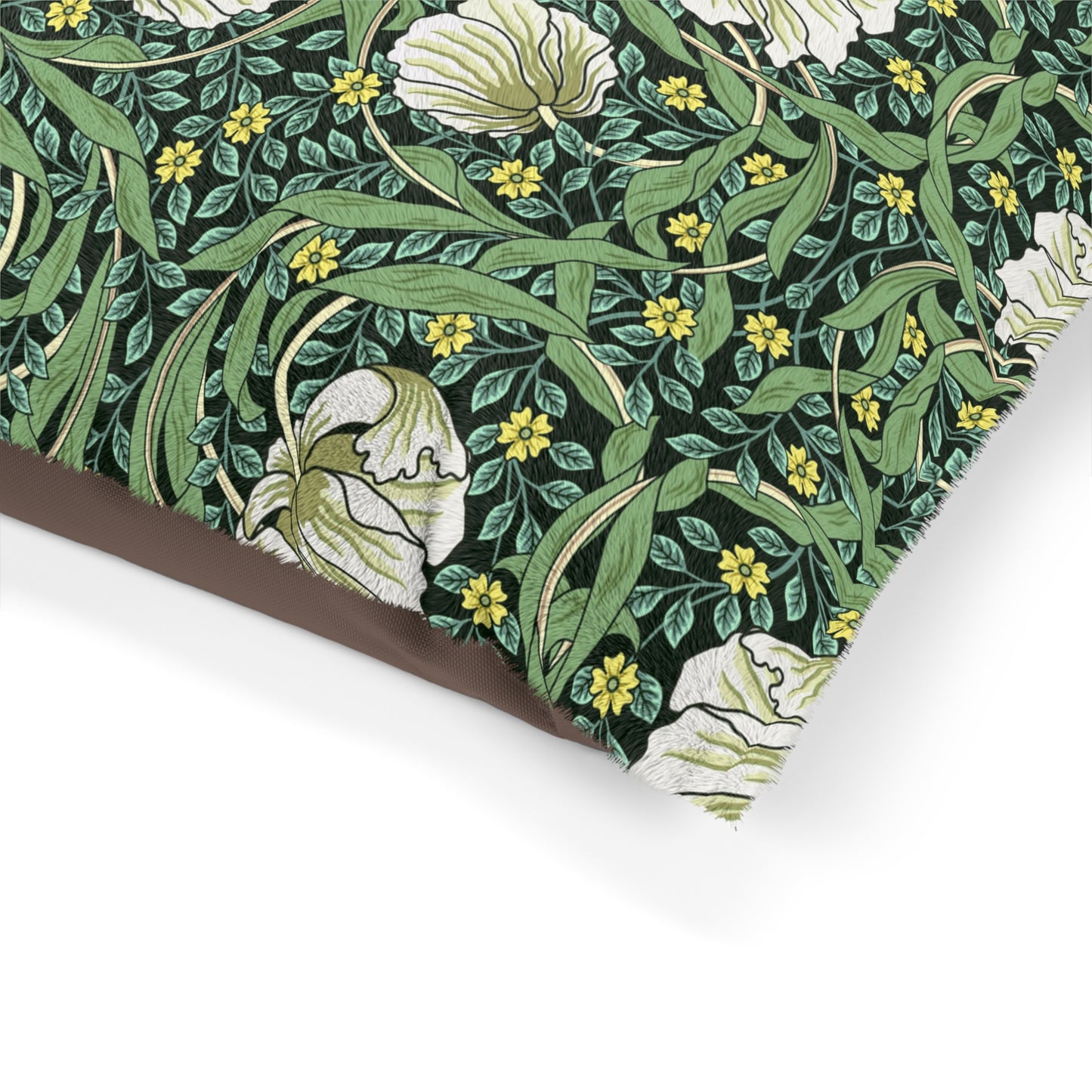 william-morris-co-pet-bed-pimpernel-collection-green-4