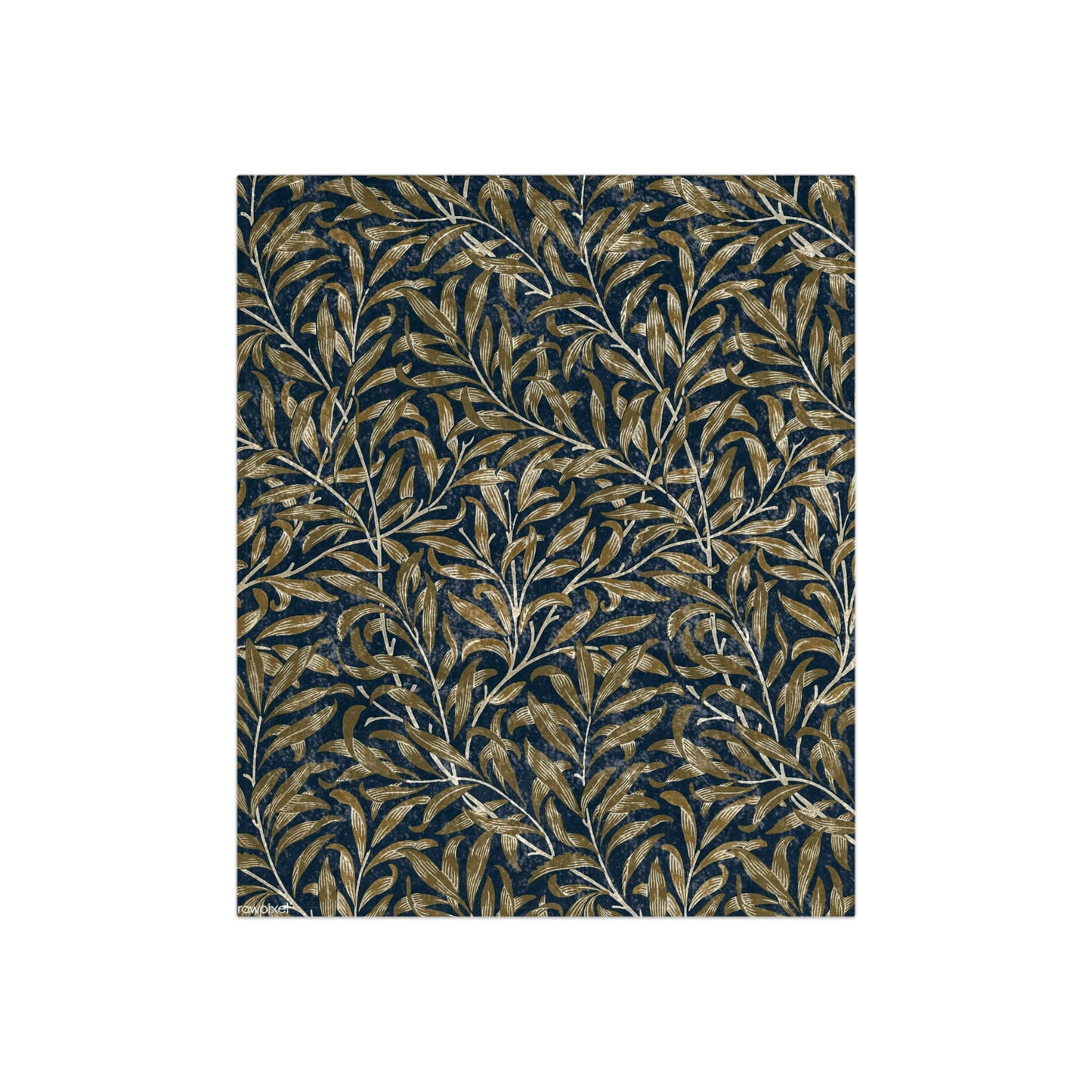 william-morris-co-lush-crushed-velvet-blanket-willow-bough-collection-black-2