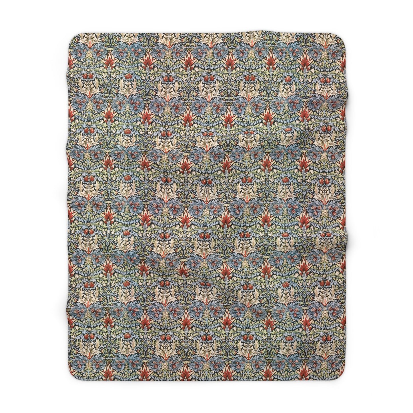 william-morris-co-sherpa-fleece-blanket-snakeshead-collection-3