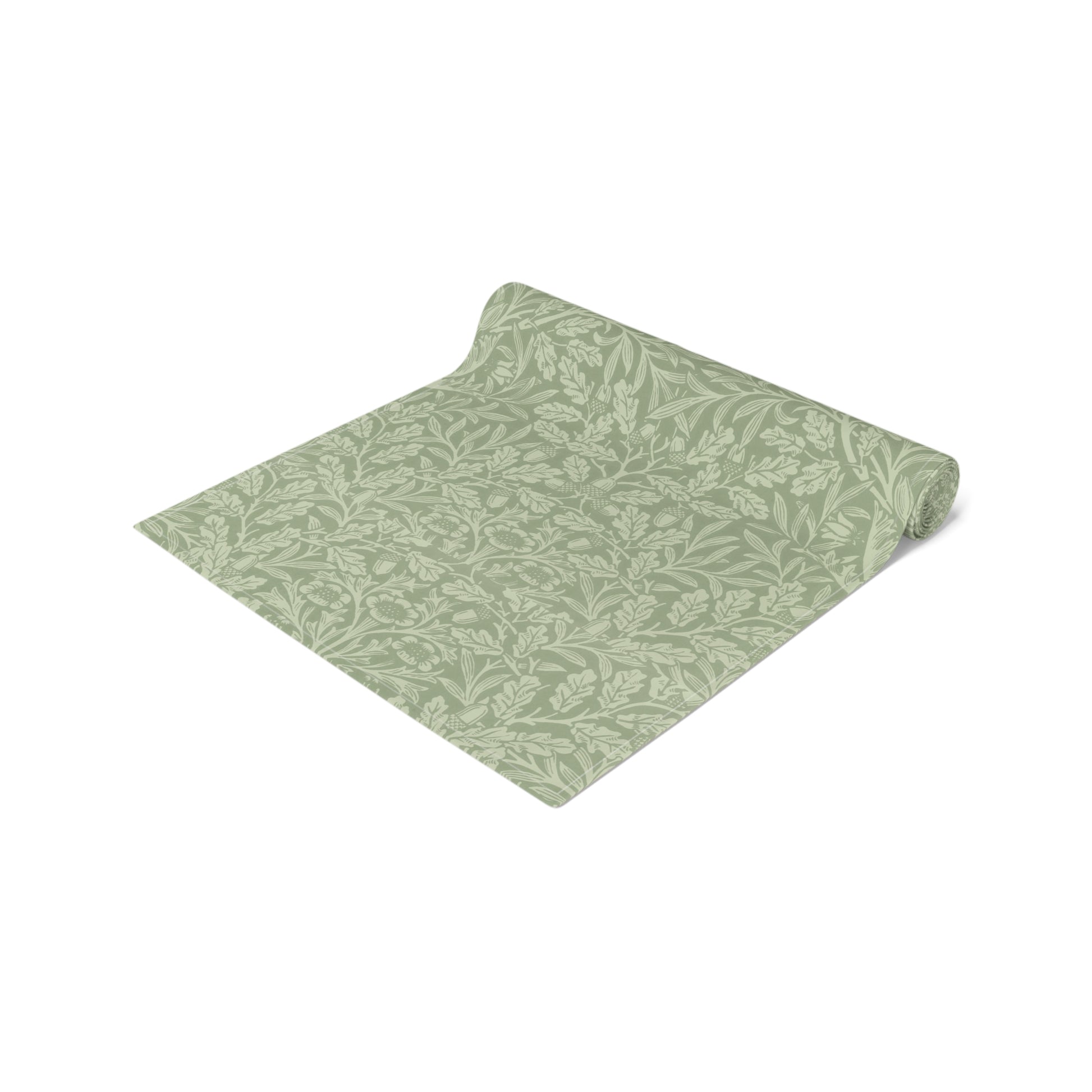 table-runner-by-william-morris-acorns-and-oak-leaves-green-10