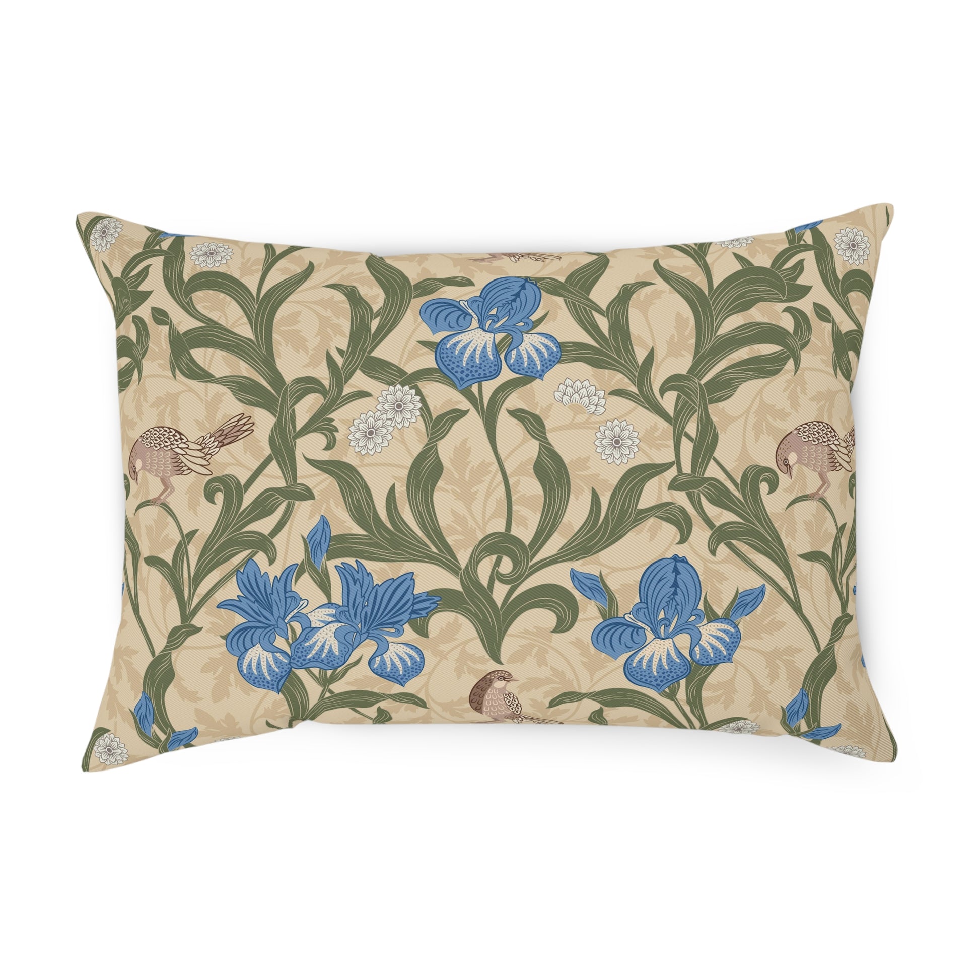 cotton-drill-cushion-inspired-by-william-morris-blue-iris-collection-4