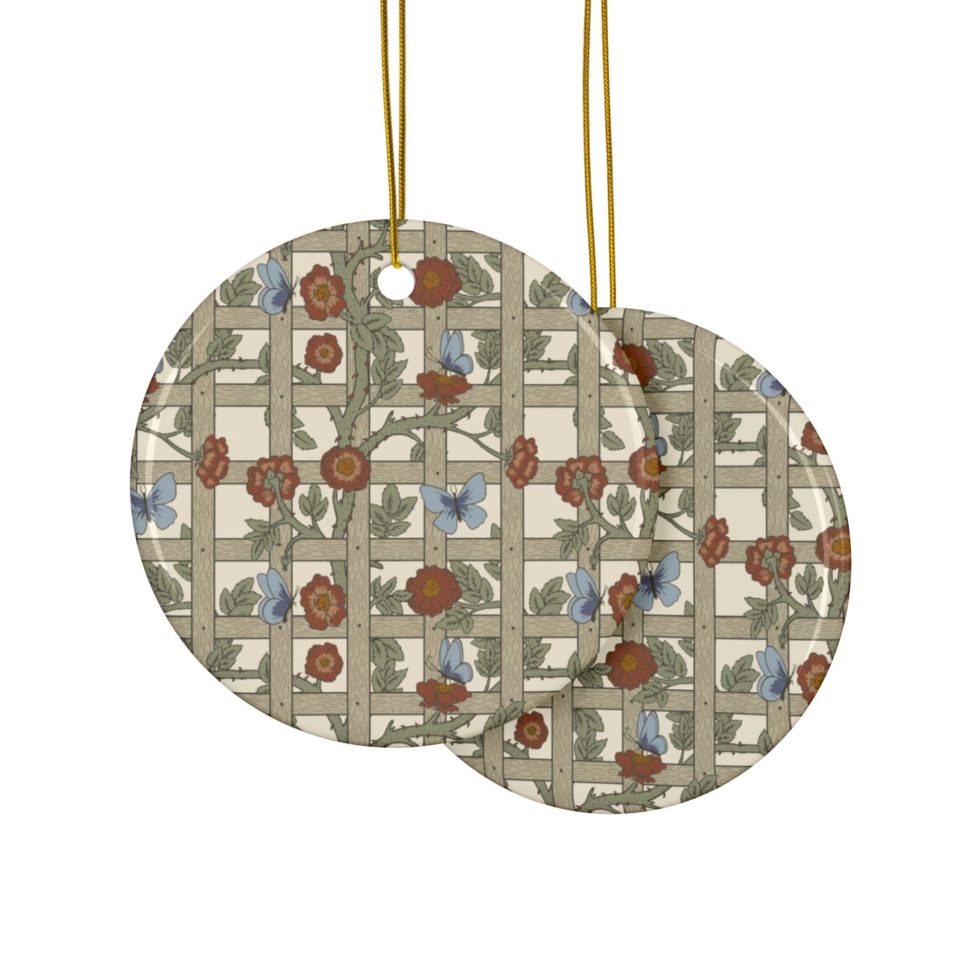 ceramic-christmas-ornaments-william-morris-trellis-1-3-5-10-50