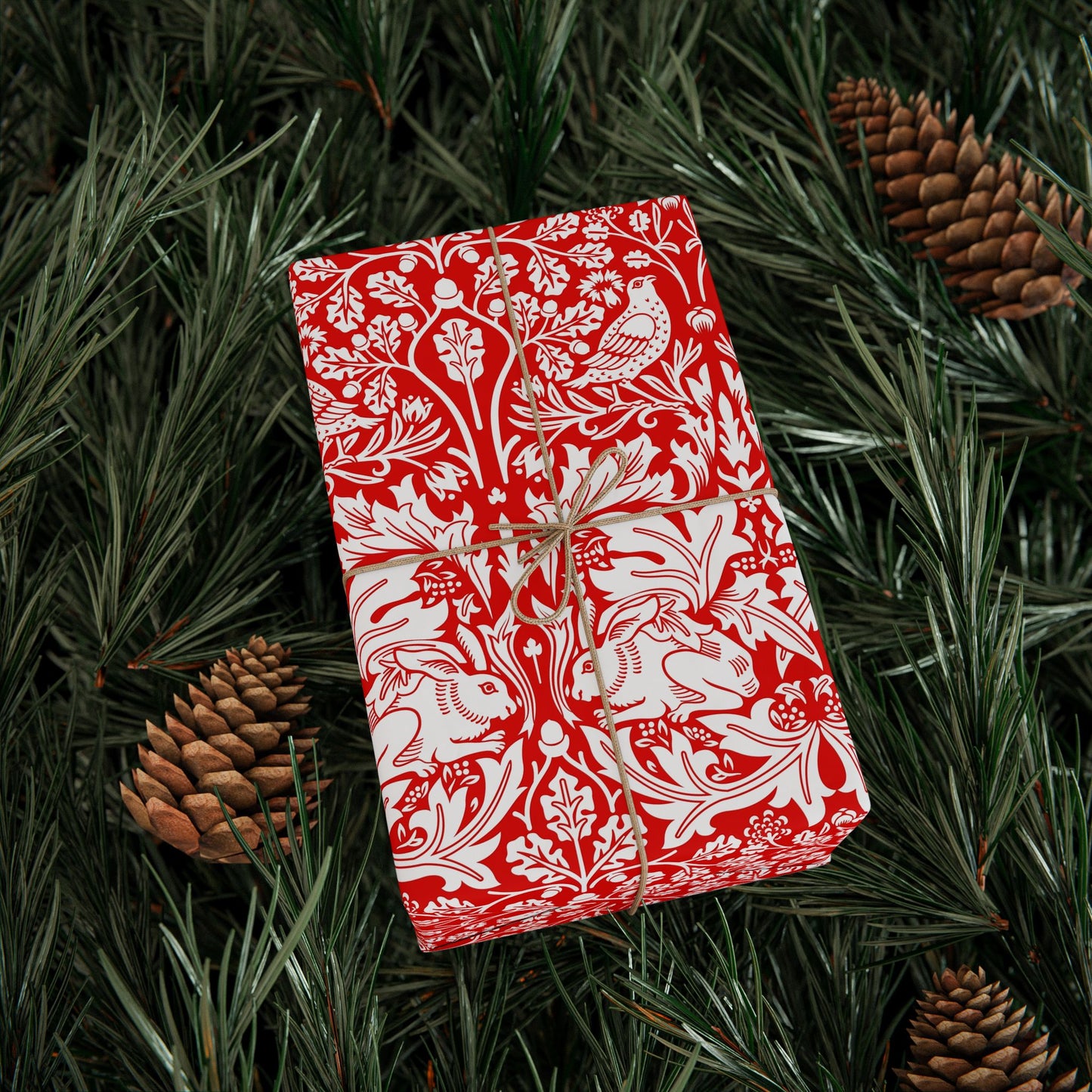 gift-wrapping-paper-by-william-morris-brer-rabbit-collection-red-15