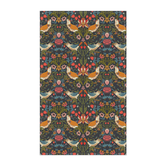kitchen-tea-towel-by-william-morris-strawberry-thief-ebony-1