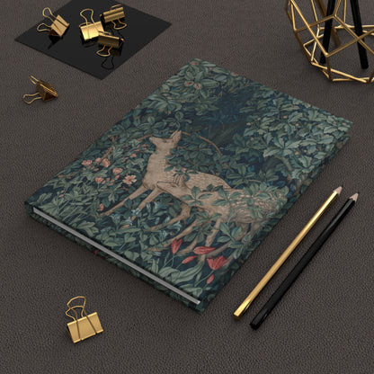 Lined Hardcover Journal inspired by William Morris - Greenery Collection (Dear and Fox)