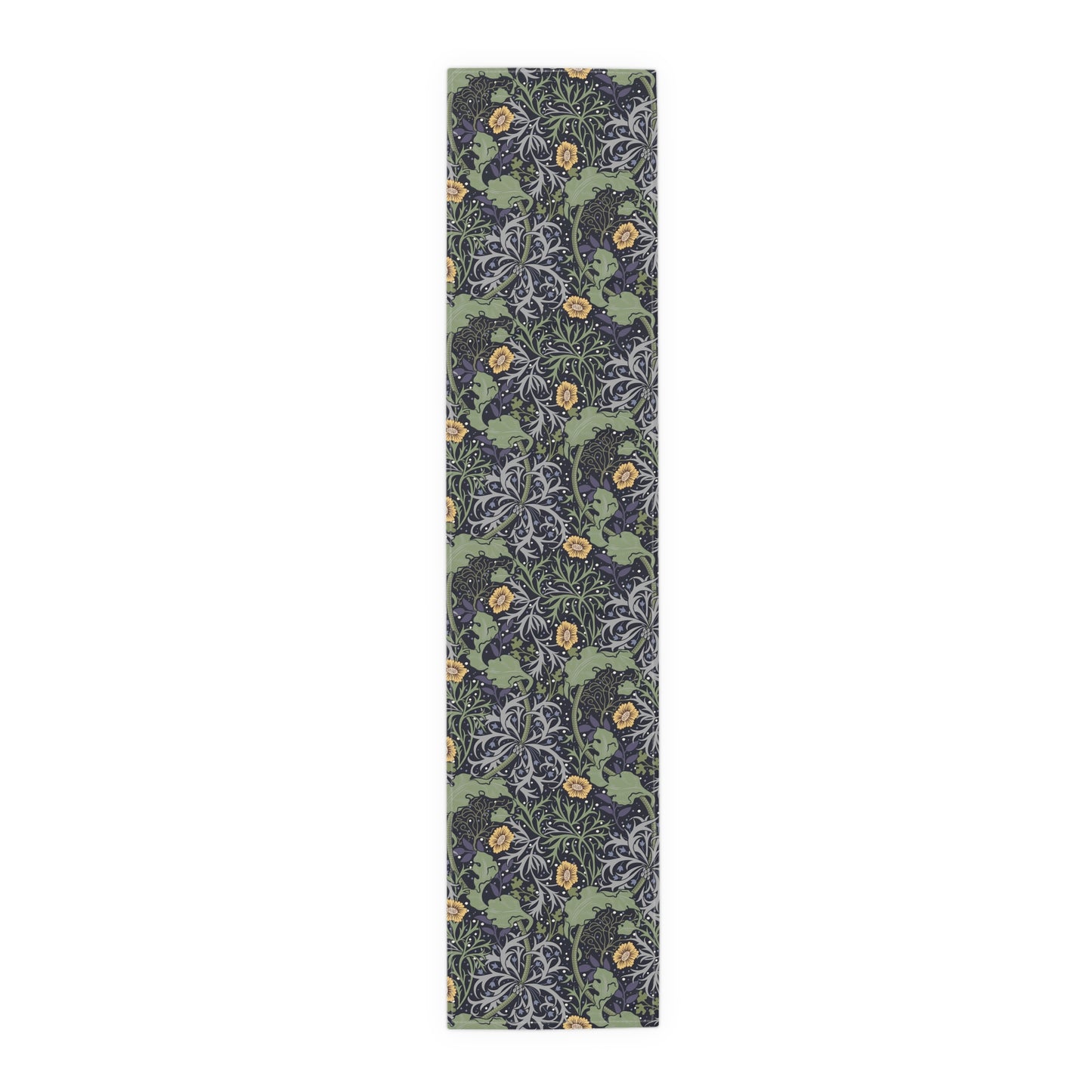 william-morris-co-table-runner-seaweed-collection-yellow-flower-10