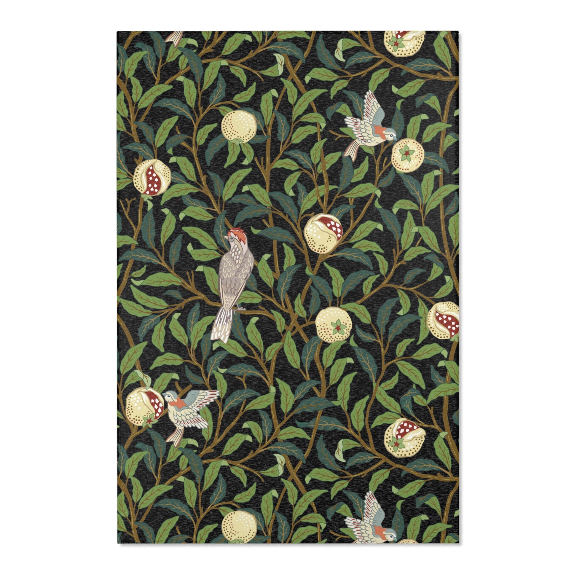 area-rugs-william-morris-bird-pomegranate-collection-oynx-1