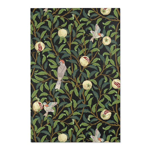 area-rugs-william-morris-bird-pomegranate-collection-oynx-1