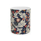 Ceramic Mug inspired by William Morris - Leicester Collection (Royal)