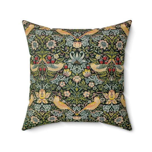 william-morris-co-faux-suede-cushion-strawberry-thief-collection-ebony-1