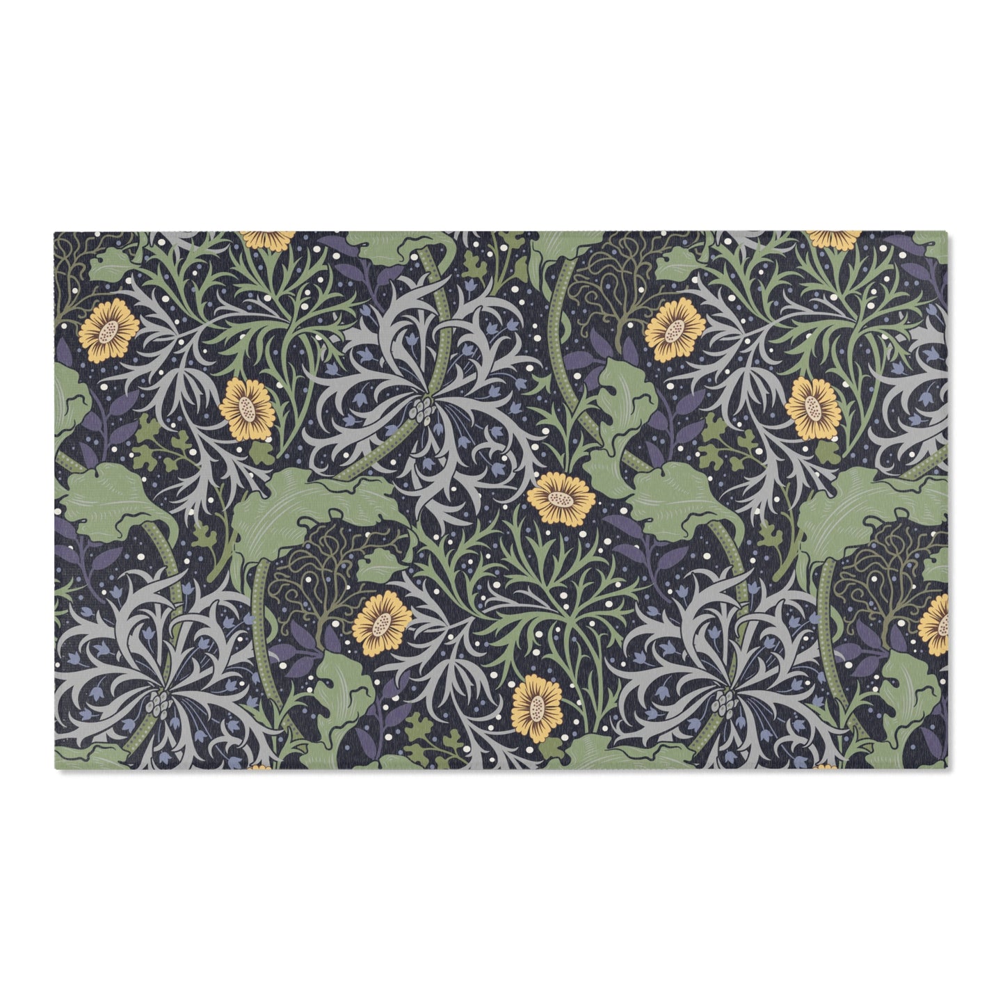 area-rugs-william-morris-seaweed-collection-yellow-flower-6