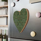 Wooden Christmas Ornaments inspired by William Morris - Flower Garden Collection