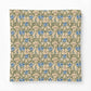 Cotton Comforter inspired by William Morris - Blue Iris Collection