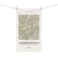 Kitchen Tea Towel inspired by William Morris - Windrush Collection (Brook) - Art Print
