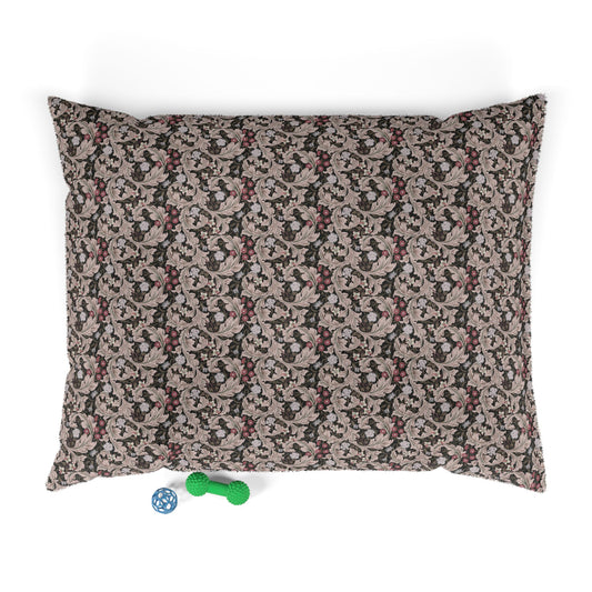 Dog Bed inspired by William Morris - Leicester Collection (Mocha)