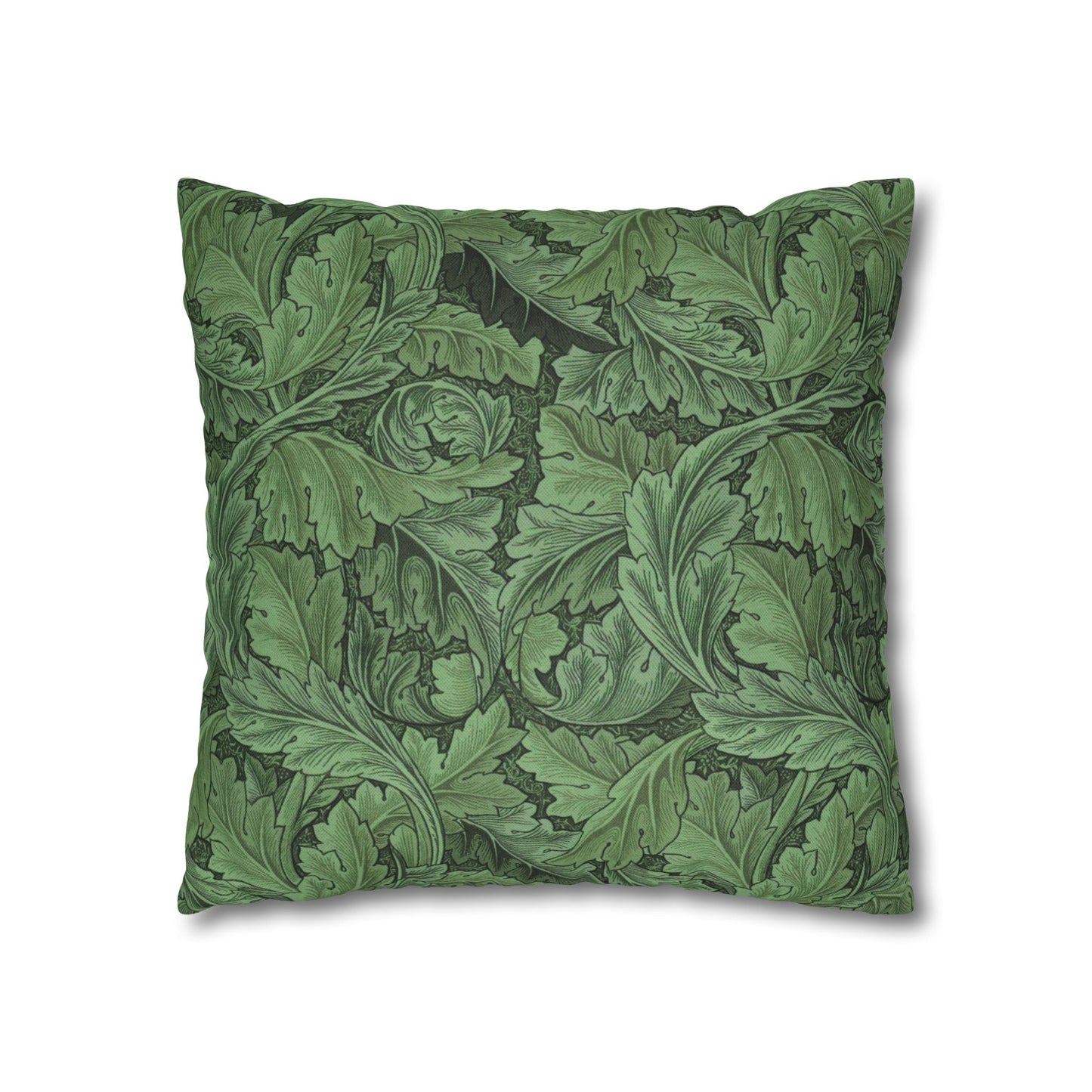 Cushion Cover inspired by William Morris - Acanthus Collection (Green)