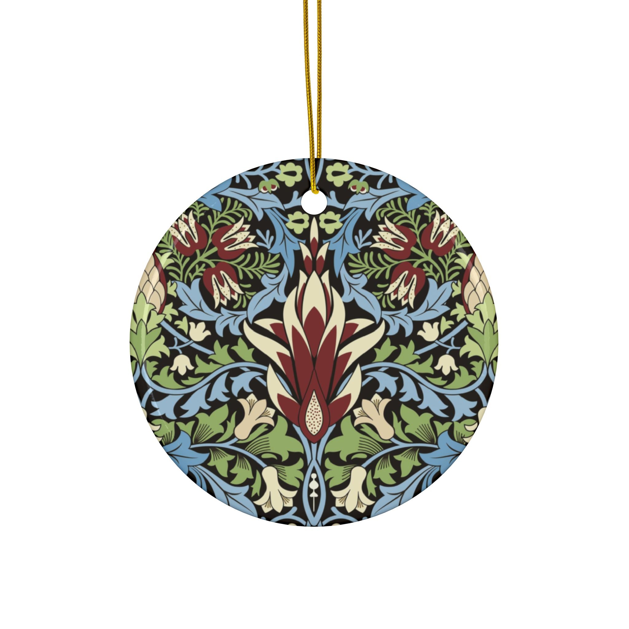 The World of Ornament　William Morris William Morris Strawberry Thief Christmas Baubles - William