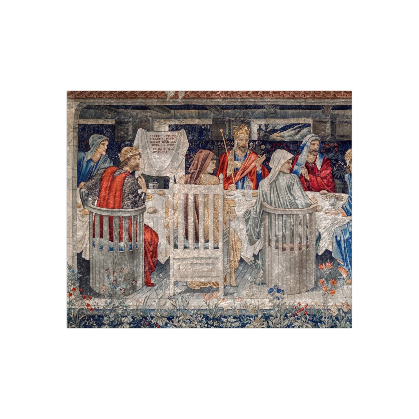 velvet-blanket-william-morris-holy-grail-collection-king-4