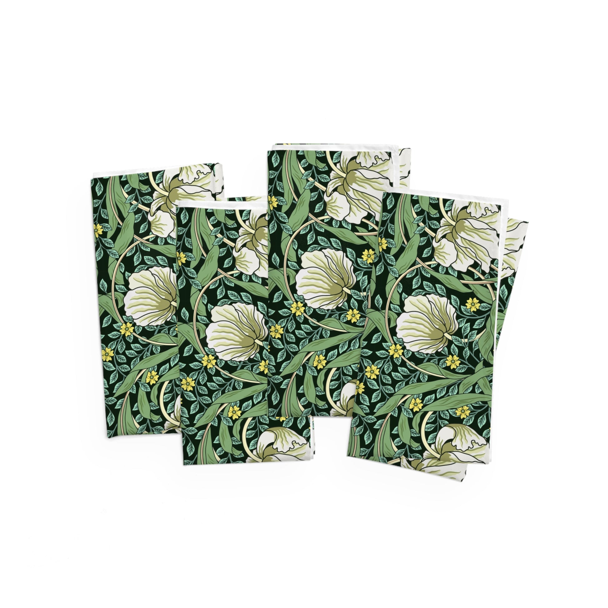 William Morris & Co Table Napkins - Pimpernel Collection (Green)-3