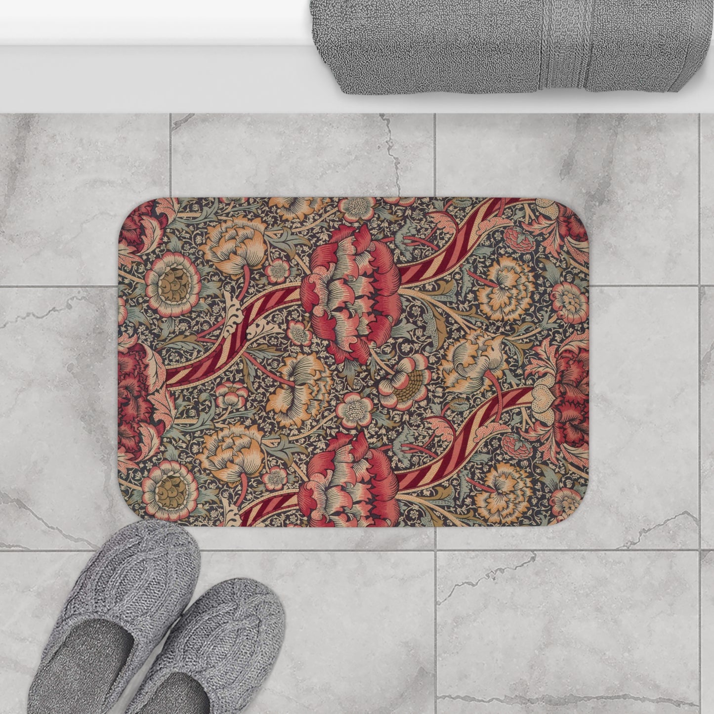 bath-mat-william-morris-wandle-collection-red-6