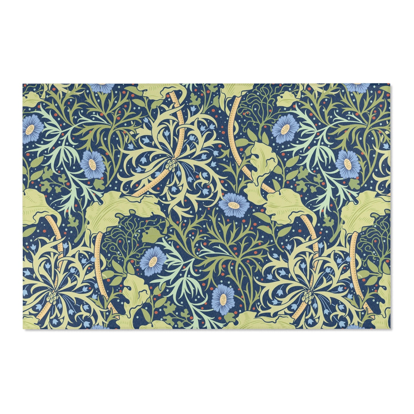 area-rugs-william-morris-seaweed-collection-blue-flower-7