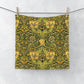 Washcloth inspired by William Morris - Honeysuckle & Tulip Collection (Gold)