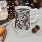 Ceramic Mug inspired by William Morris - Leicester Collection (Royal)