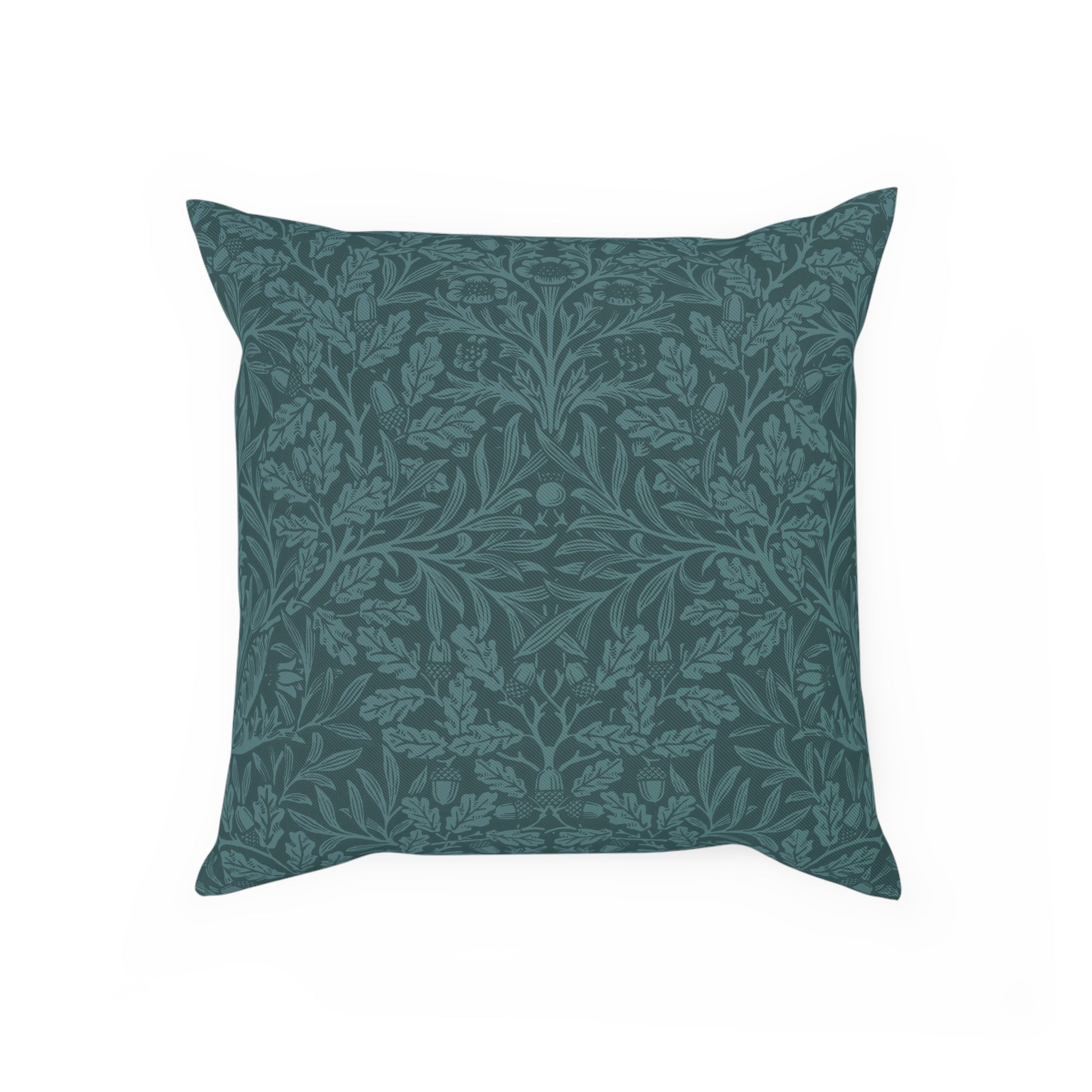 william-morris-co-cotton-drill-cushion-and-cover-acorns-and-oak-leaves-collection-teal-3