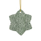 Ceramic Christmas Ornaments inspired by William Morris - Marigold Collection - Double Sided Print: 1pc, 3pcs, 5pcs, 10pcs