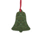 Wooden Christmas Ornaments inspired by William Morris - Flower Garden Collection