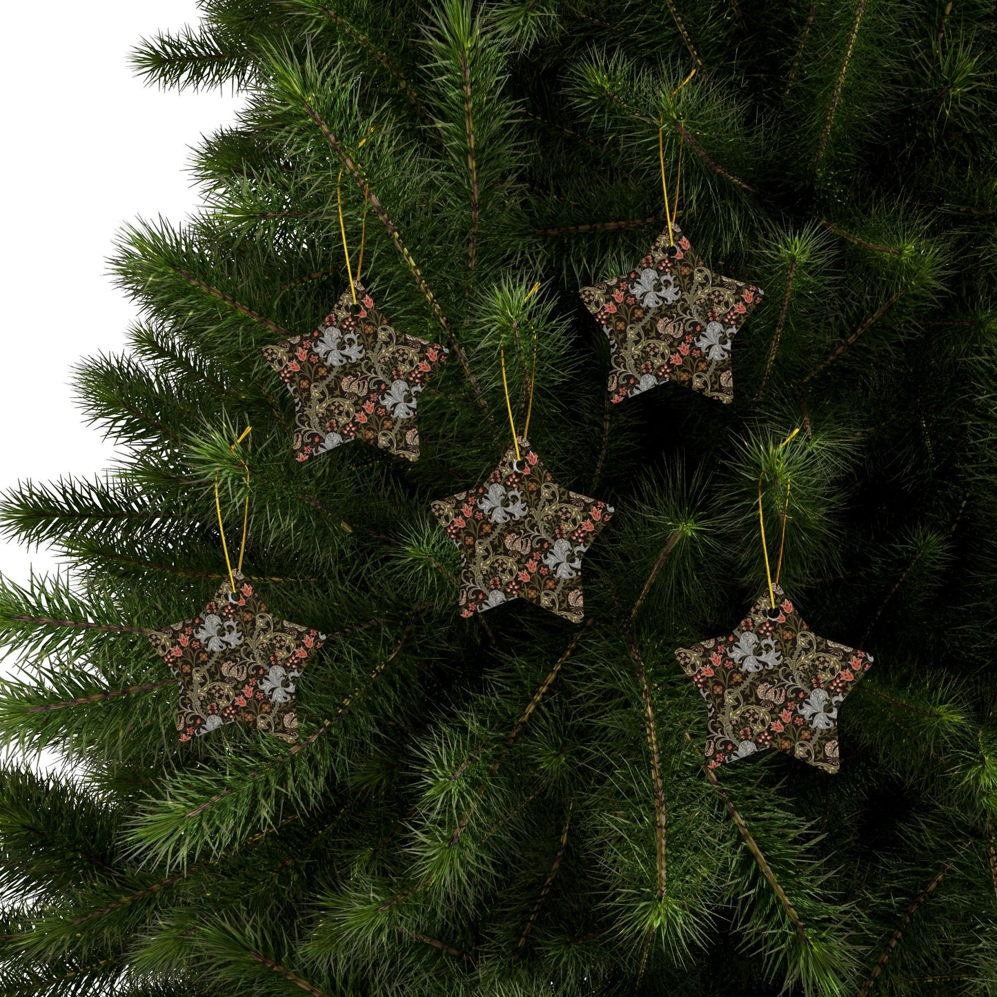 ceramic-christmas-ornaments-william-morris-golden-lily-midnight-46