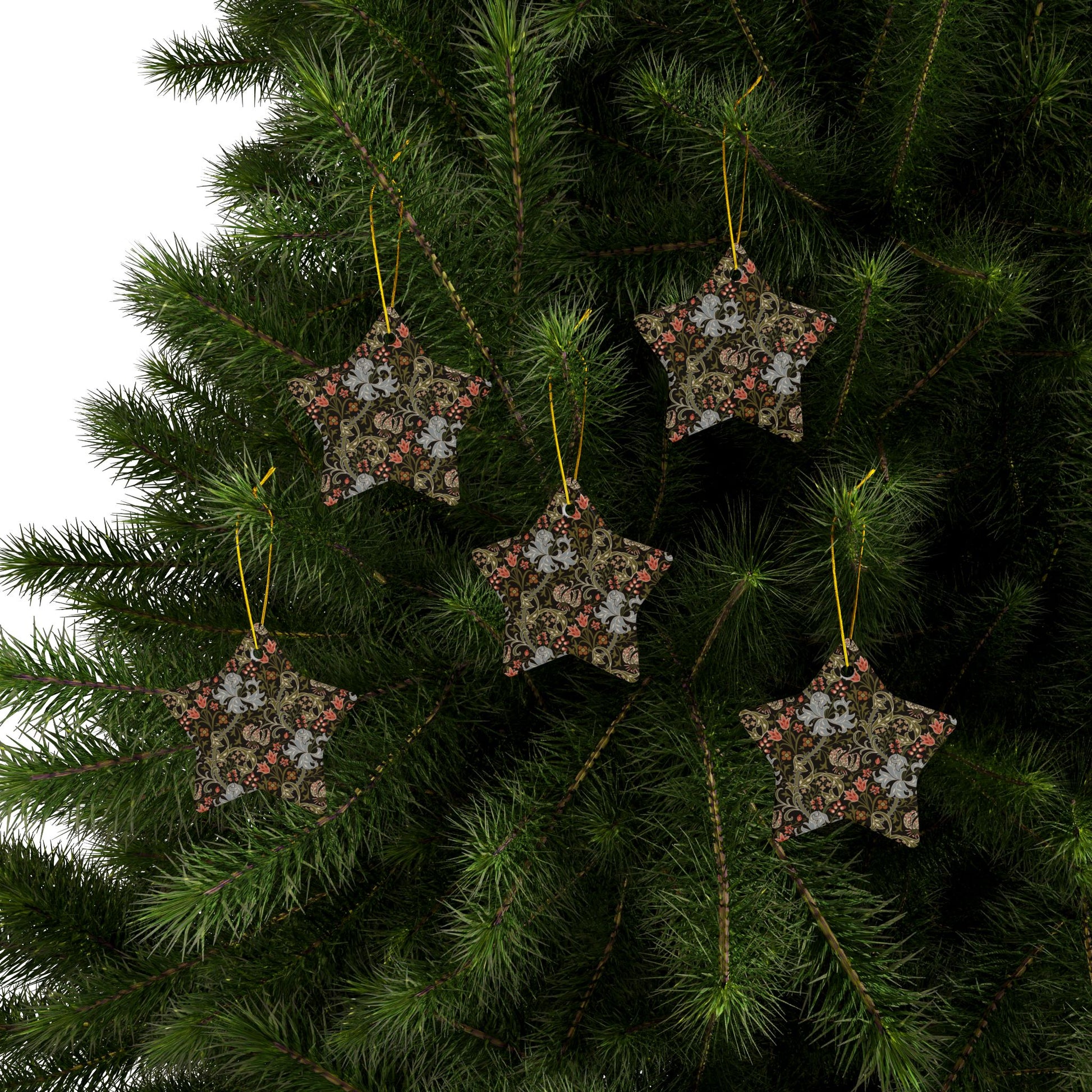 ceramic-christmas-ornaments-william-morris-golden-lily-midnight-46