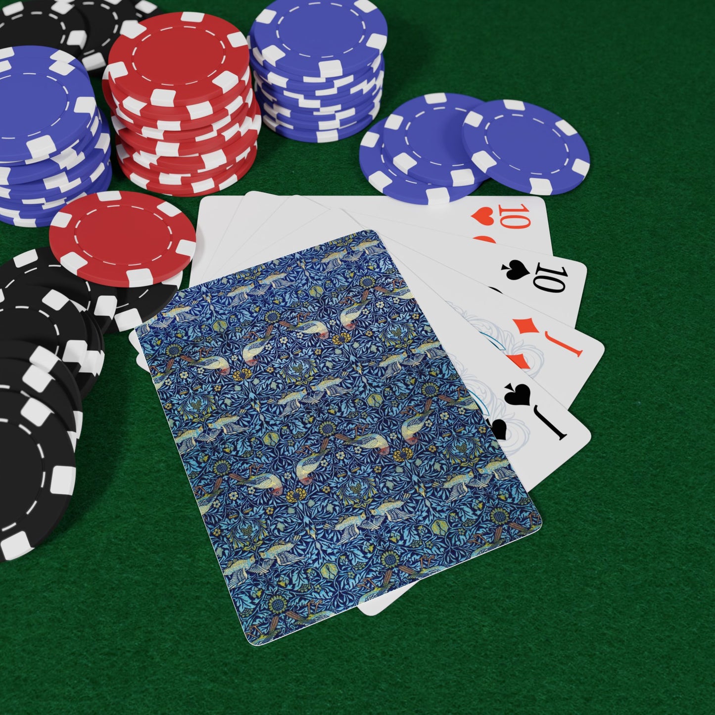 Playing Cards inspired by William Morris - Bluebird Collection