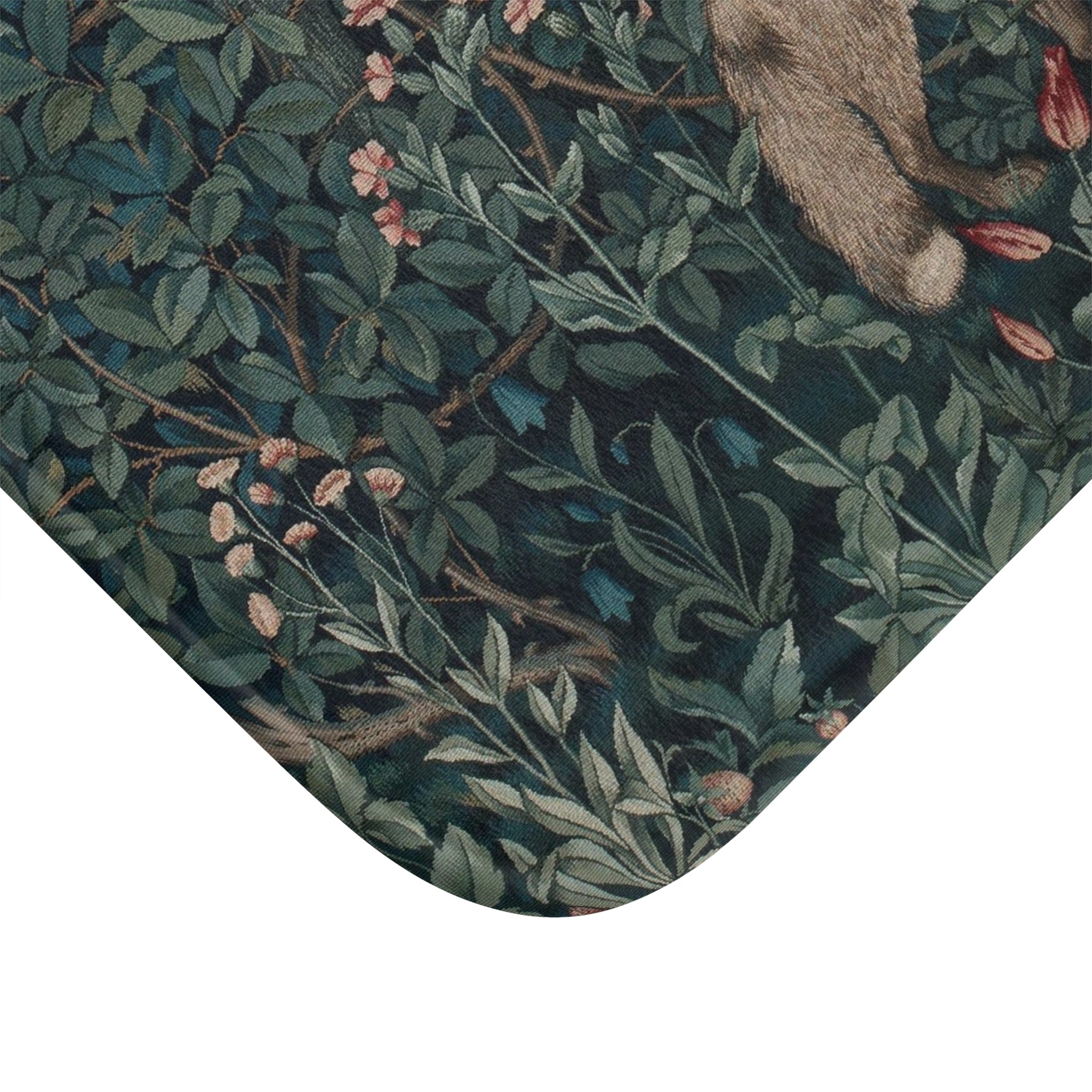 Microfibre Bath Mat by William Morris - Greenery Collection (Fox