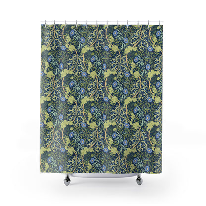 william-morris-co-shower-curtains-seaweed-collection-blue-flower-1