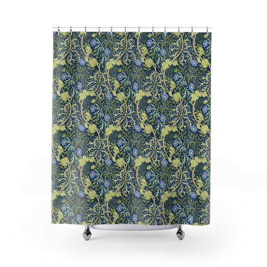 william-morris-co-shower-curtains-seaweed-collection-blue-flower-1