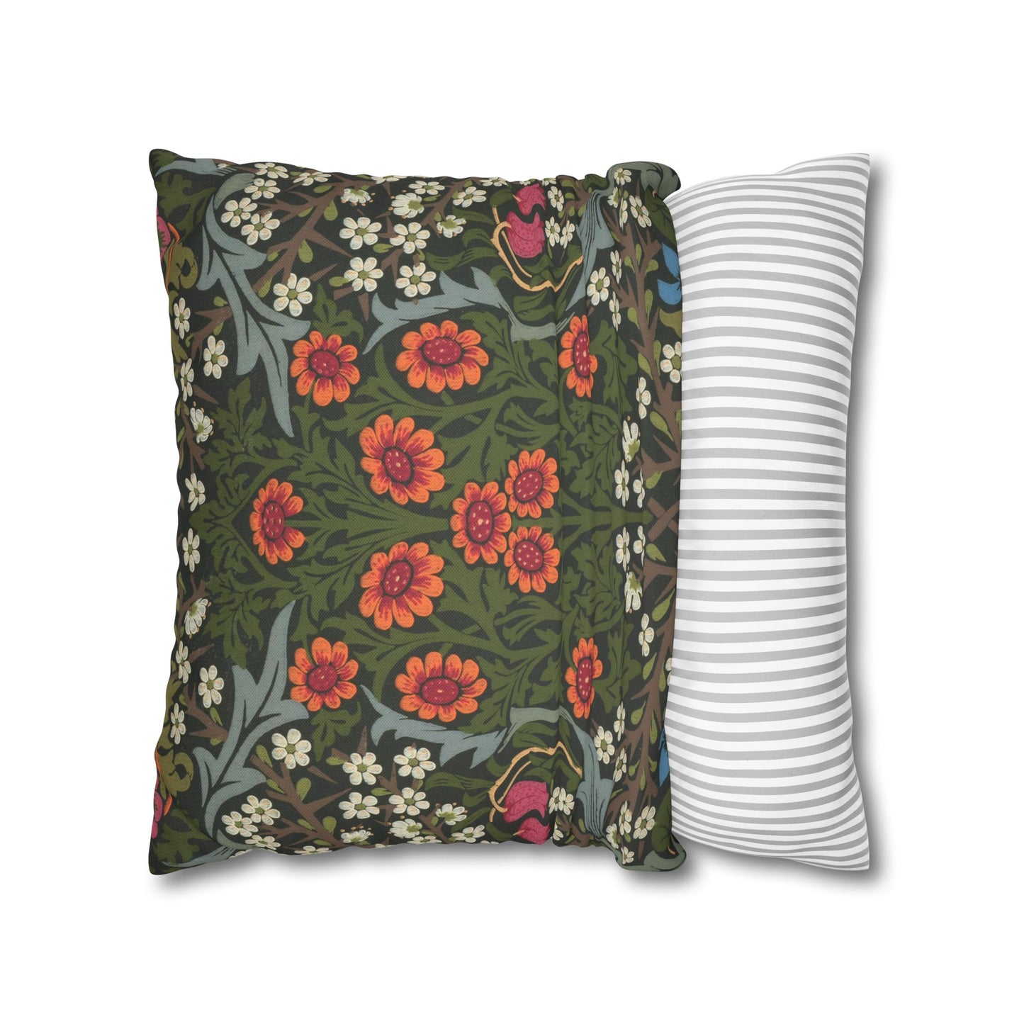 Cushion Cover inspired by William Morris - Blackthorn Collection