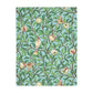 william-morris-co-luxury-velveteen-minky-blanket-two-sided-print-bird-and-pomegranate-collection-tiffany-blue-onyx-10