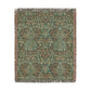 Woven Cotton Blanket inspired by William Morris - Flower Garden Collection