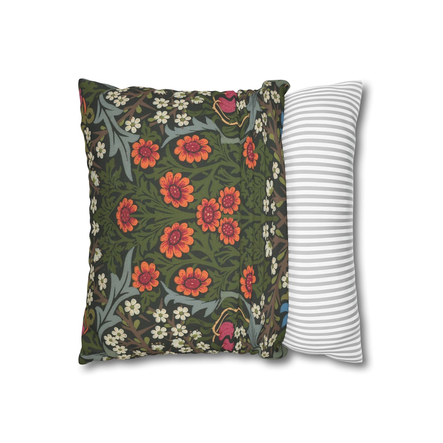 Cushion Cover inspired by William Morris - Blackthorn Collection