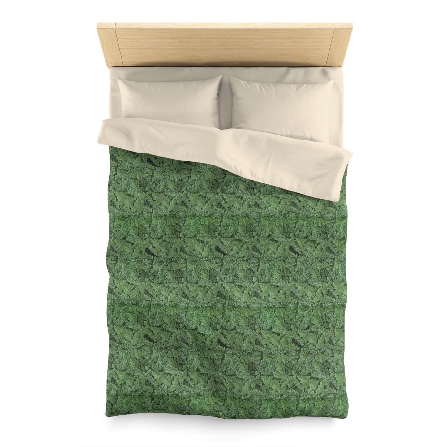 Duvet Cover inspired by William Morris - Acanthus Collection (Green)