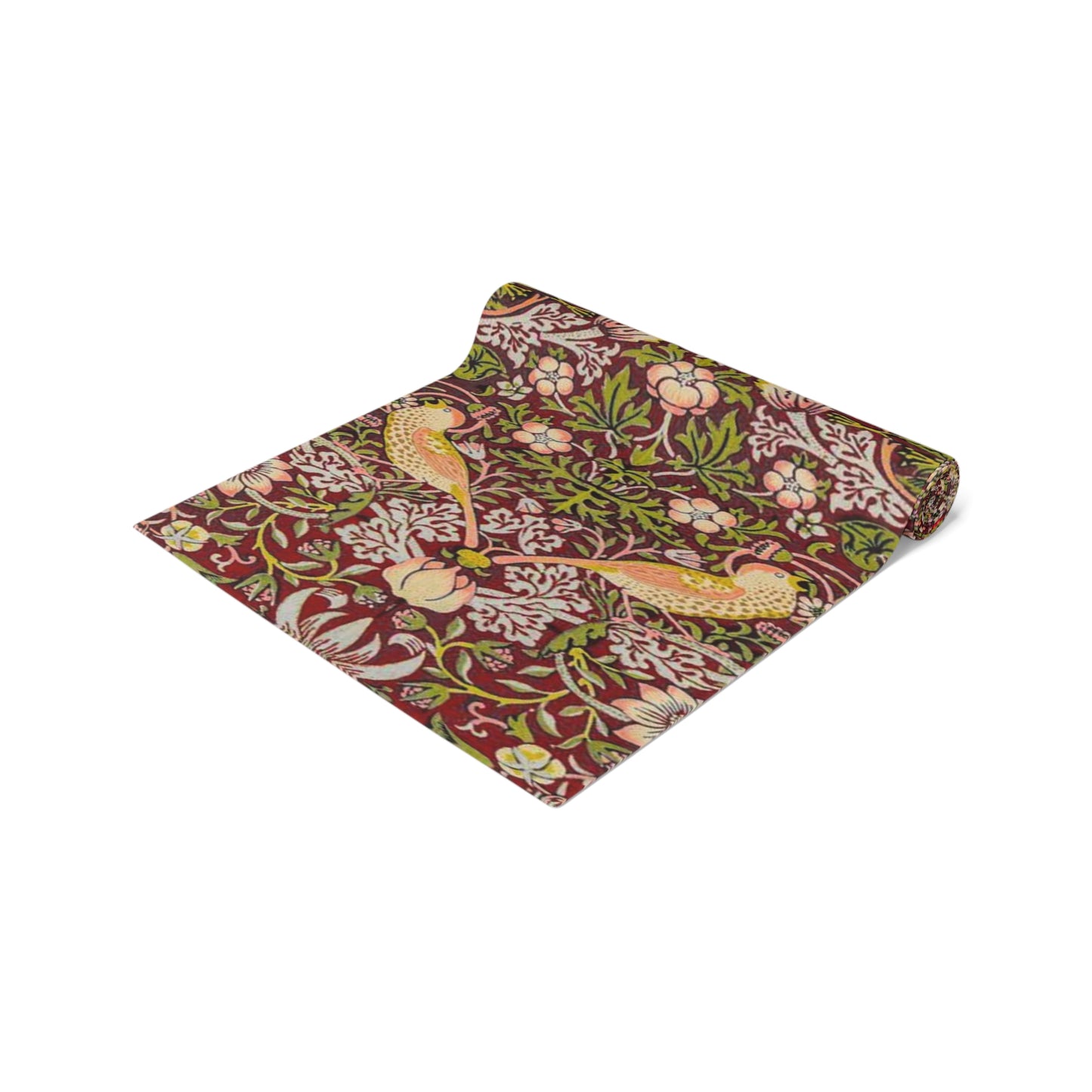 william-morris-co-table-runner-strawberry-thief-collection-crimson-19