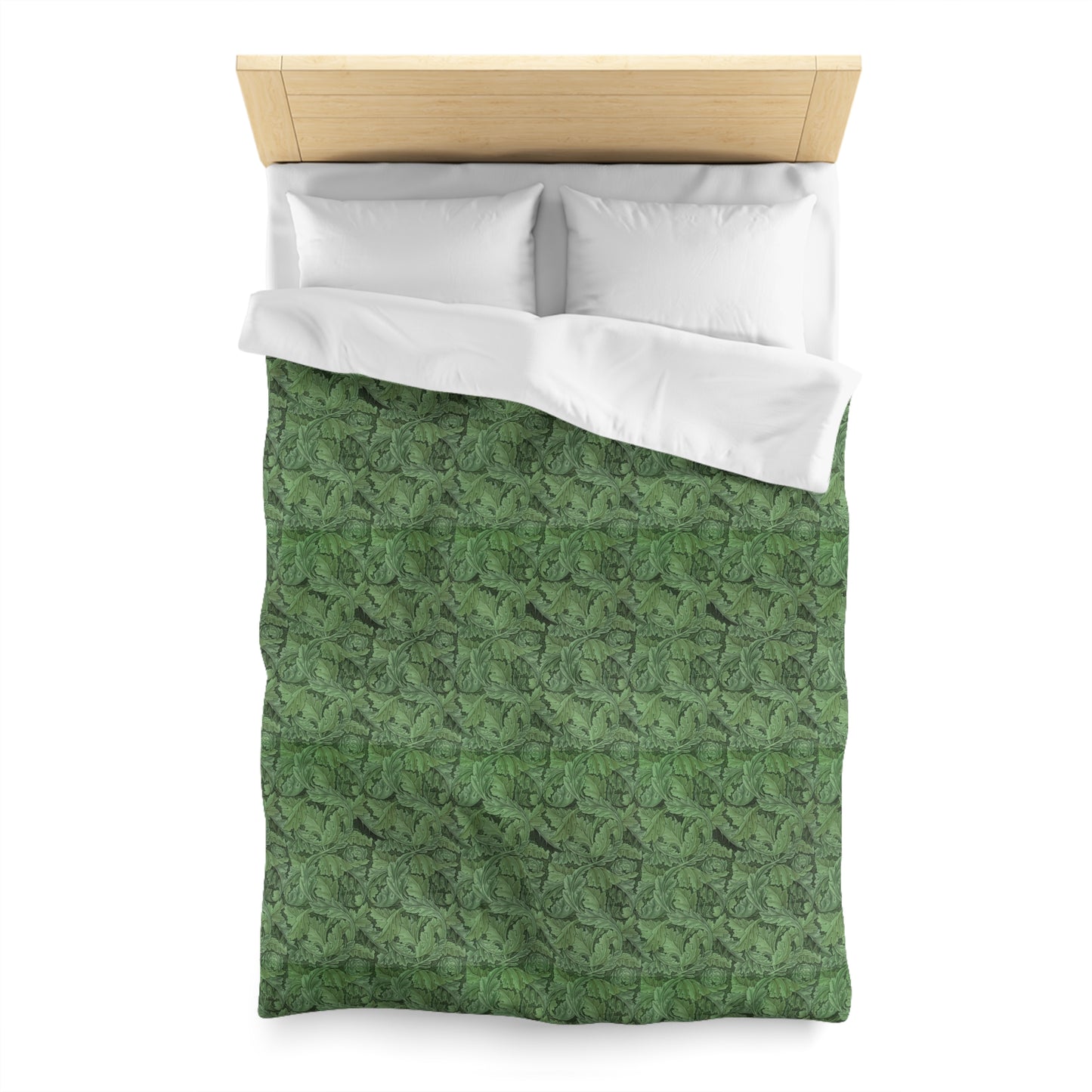 Duvet Cover inspired by William Morris - Acanthus Collection (Green)