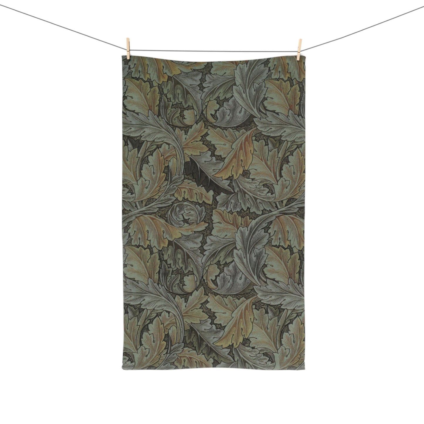 bathroom-hand-towel-inspired-by-william-morris-acanthus-grey-5