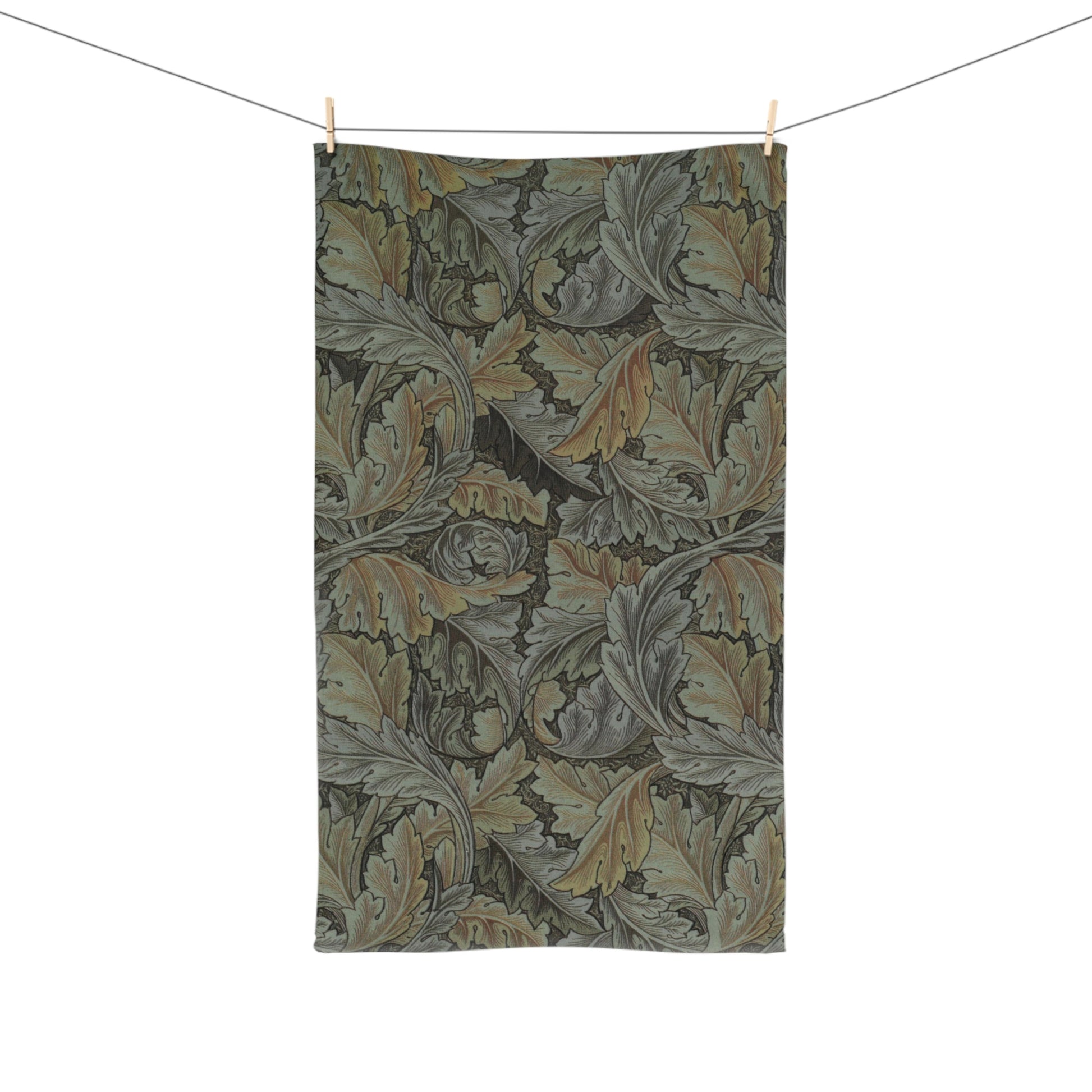 bathroom-hand-towel-inspired-by-william-morris-acanthus-grey-5