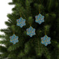Ceramic Christmas Ornaments inspired by William Morris - Four Fruits Collection (Sky) - Double Sided Print: 1pc, 3pcs, 5pcs, 10pcs