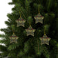 Ceramic Christmas Ornaments inspired by William Morris - Tulip & Rose Collection - Double Sided Print: 1pc, 3pcs, 5pcs, 10pcs